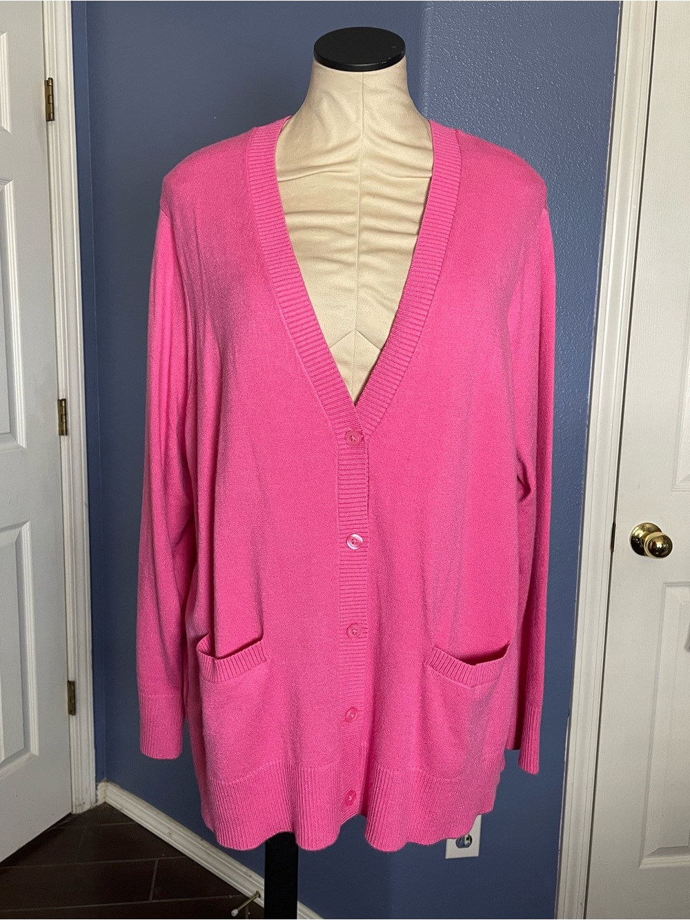 Torrid Bright Pink Knit Sweater - Picture 2 of 8